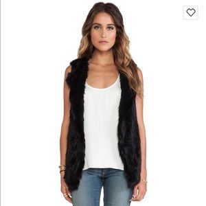 Wish rabbit fur vest