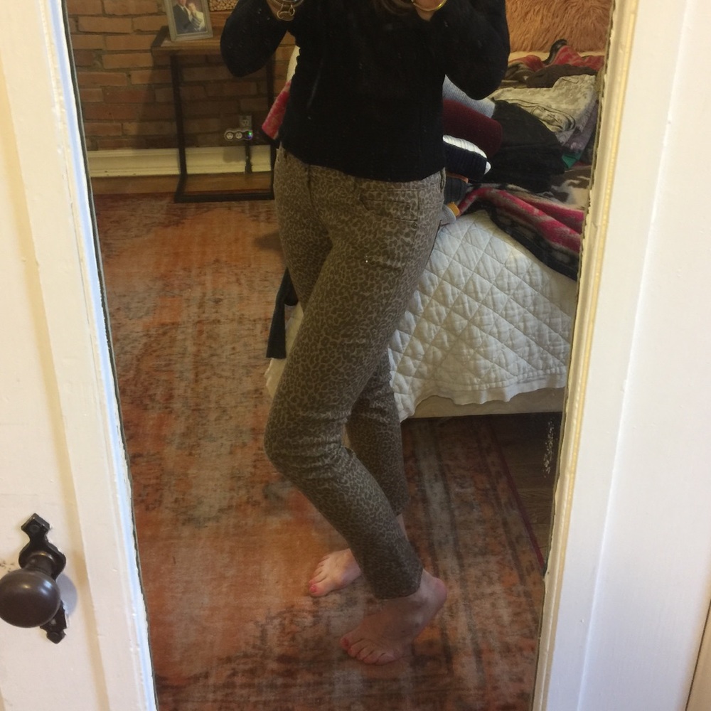 Cheetah pants