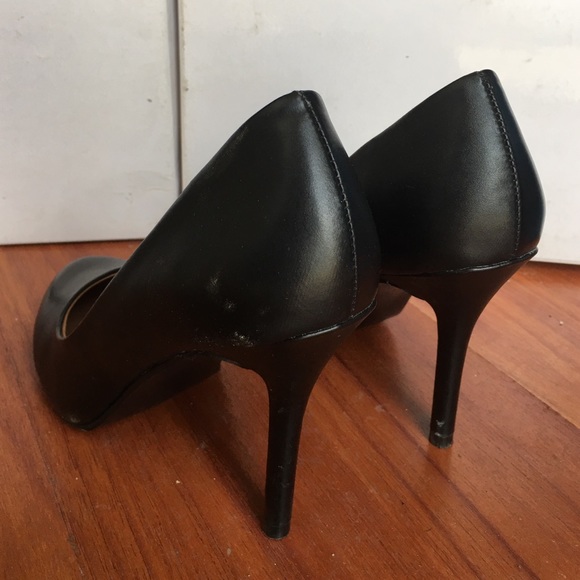 NINE WEST high heels 👠 black color leather - Picture 4 of 4