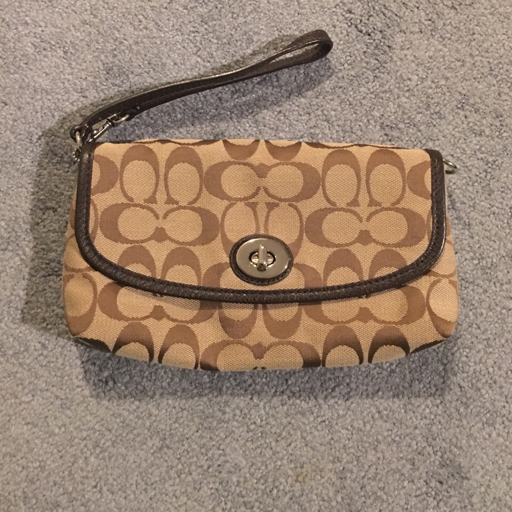 Coach wristlet