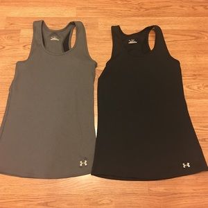 Under armour workout tank tops.