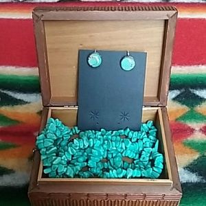 Jewelry - Vintage Turquoise Screw Back Earrings Jewelry - Vintage Turquoise Screw Back Earrings