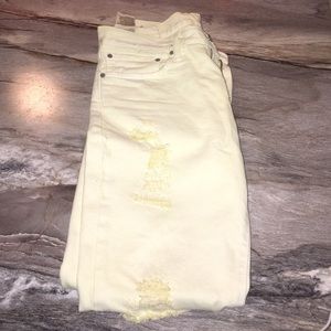 A pair of Levis 511 jeans