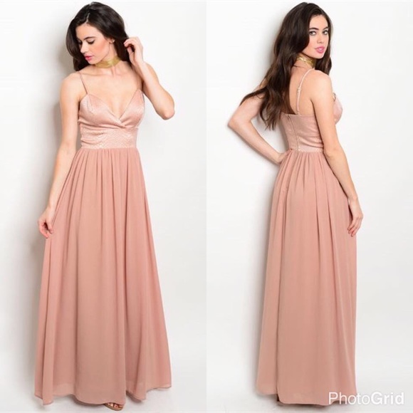Dusty blush dress - Picture 1 of 1