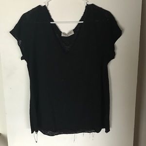 Project Social T black v neck