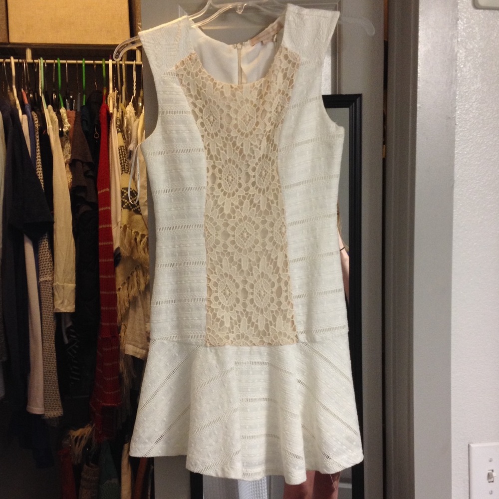 Cute drop waist mini dress