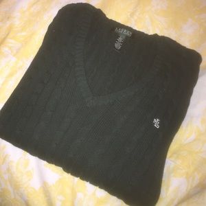 Lauren Ralph Lauren Women's Dark Green Sweater