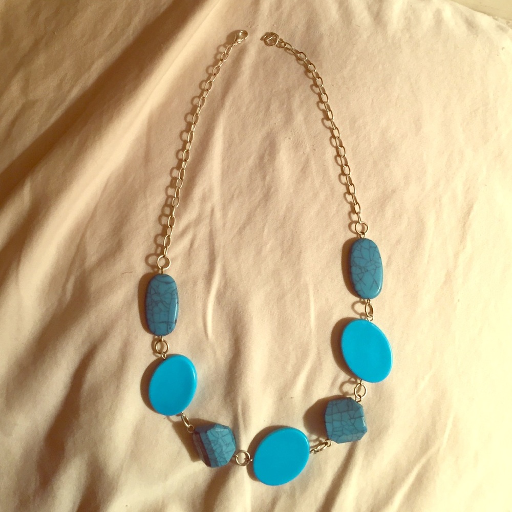 Blue/green necklace