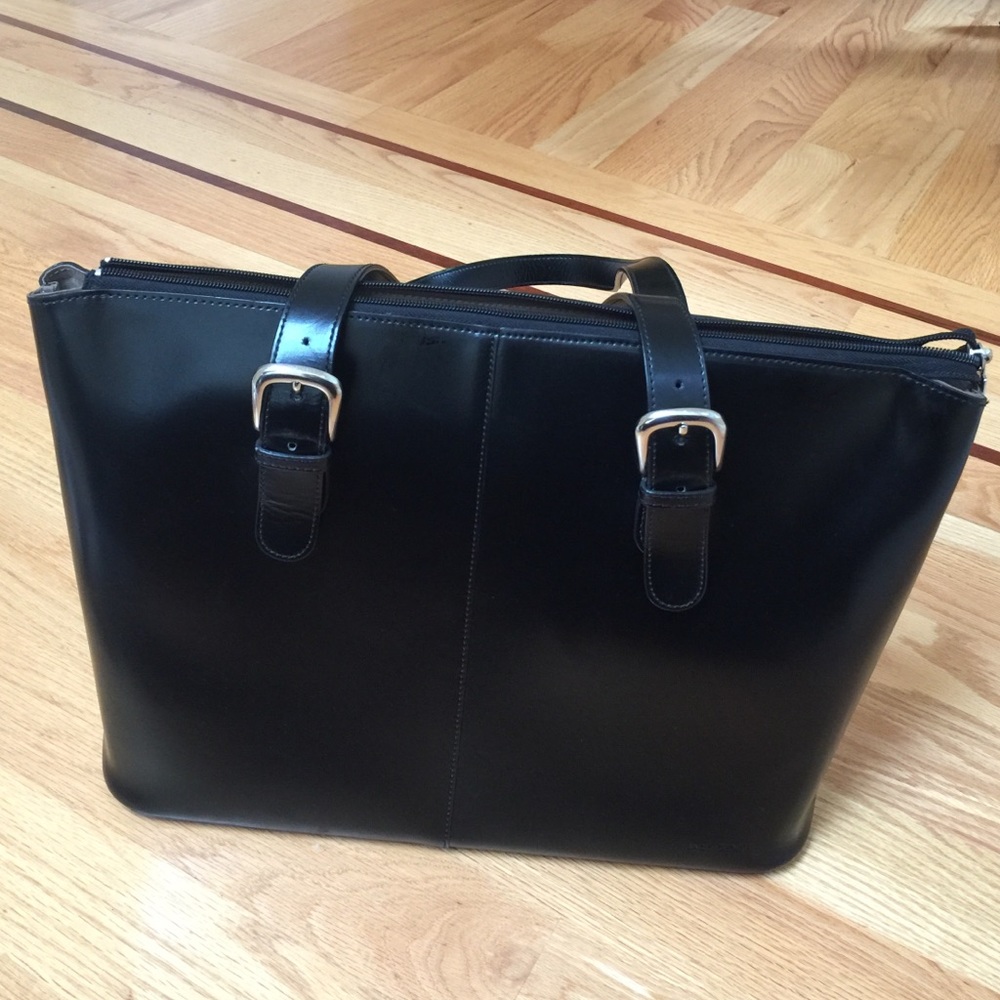 Jack Georges laptop leather case.