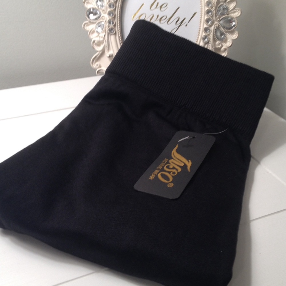 Black Fleece lined high waist leggings