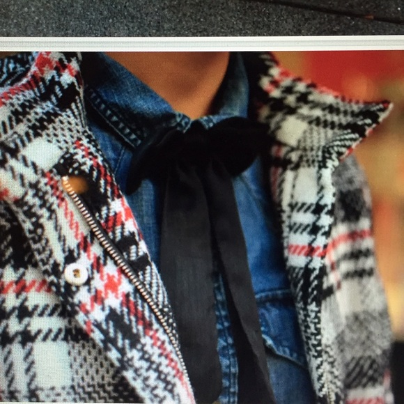 Plaid coat (Express) - Picture 4 of 4