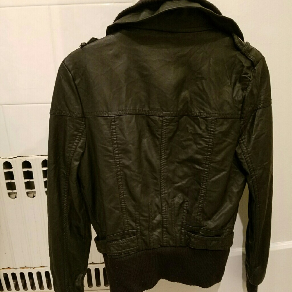 Collection B Leather Jacket - Picture 3 of 4