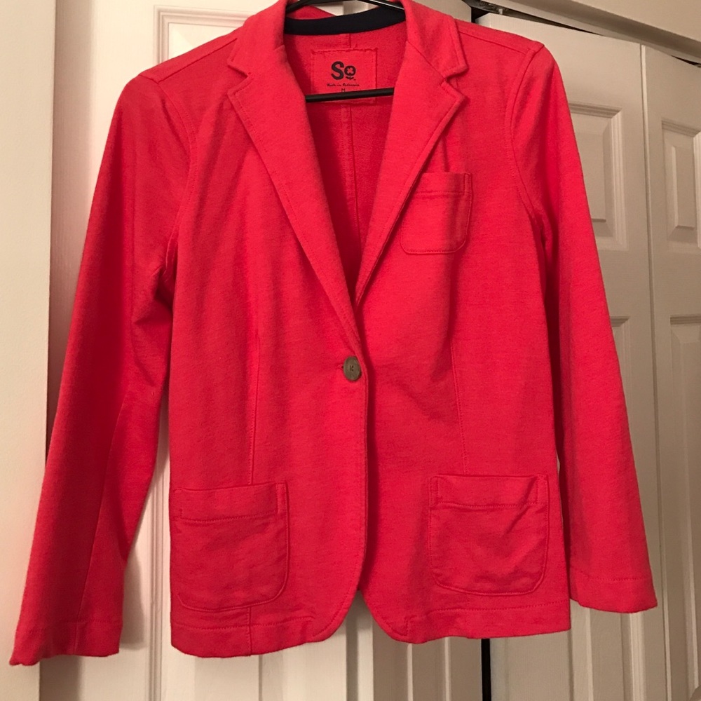 Pink blazer