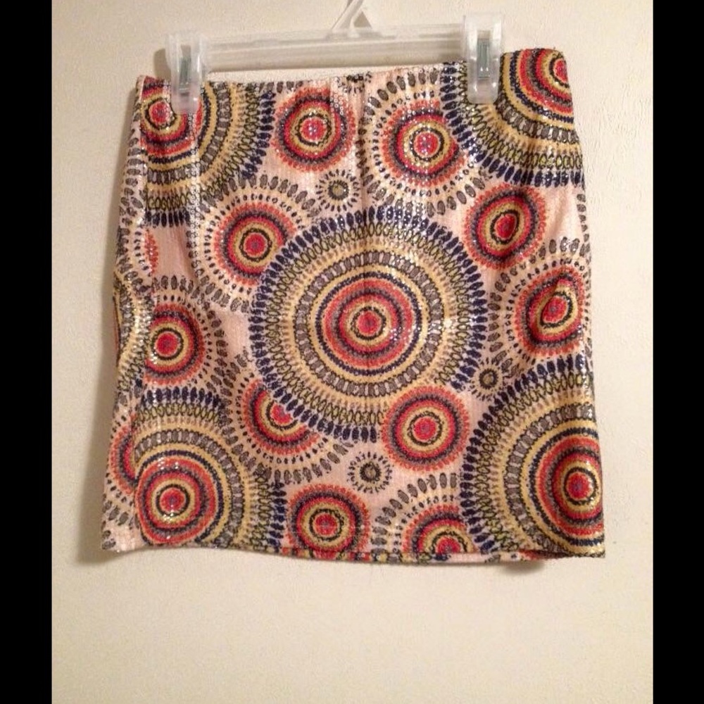 Sequin skirt