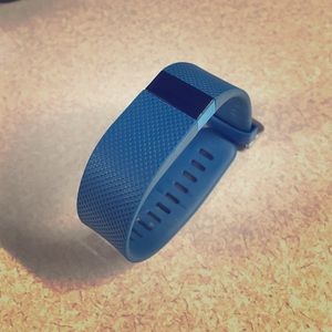 Blue Fitbit Charge HR