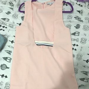 Blush Pink Cut Put Dress M