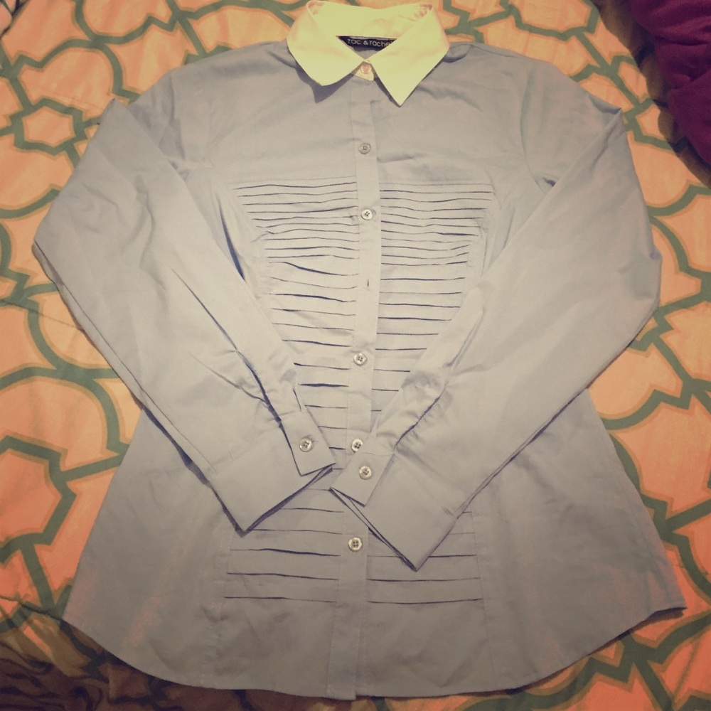 Zac & Rachel button down