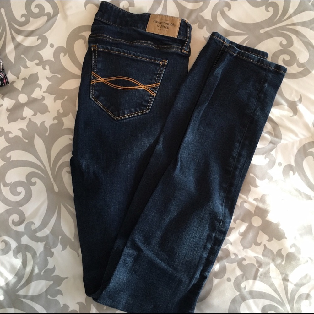 Abercrombie jeggings medium wash