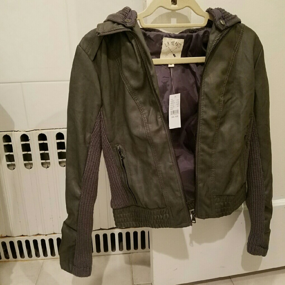 LA Hearts Leather Jacket