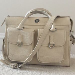 Dooney & Bourke Leather Double Pocket Satchel