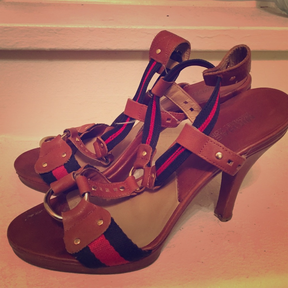 Michael Kors Nautical leather sandal
