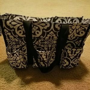 Thirty-One Zip Top Organizing Utility Tote