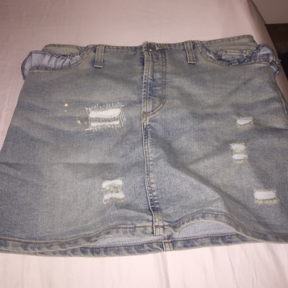 Dolce and Gabbana denim skirt
