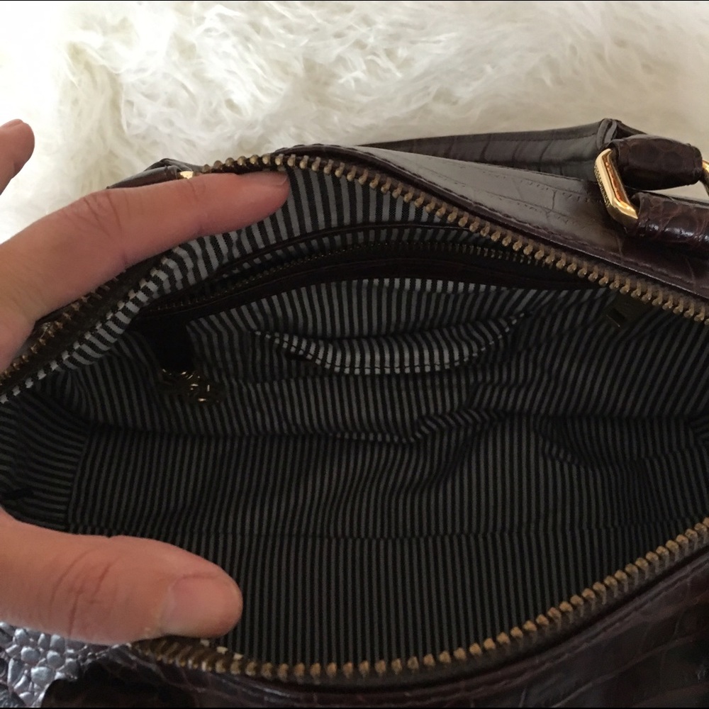 Rare Rebecca Minkoff Croc Embossed MAB in Cognac - Picture 4 of 8