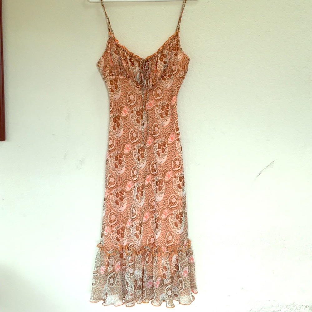 Cute dress with cover up sz M
