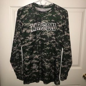 George Mason Camouflage Long Sleeve Shirt