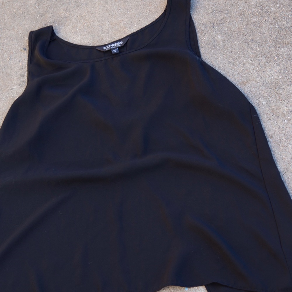 Express chiffon top (L)