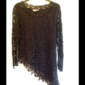 Beautiful, 2 Piece Black Formal Dress. SALE