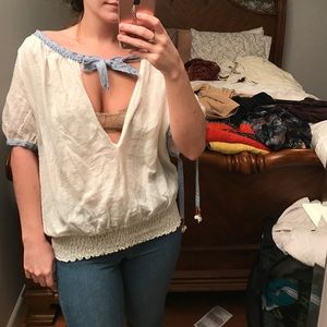 Free people size medium blouse