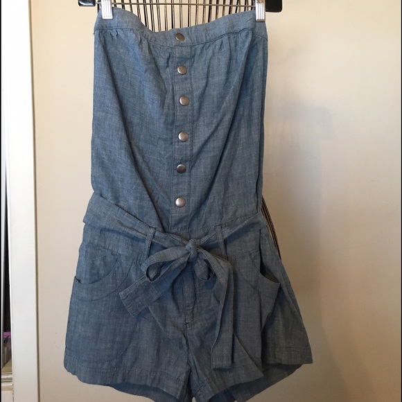 express denim romper