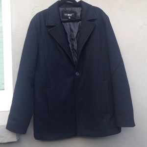 Blazer style peacoat