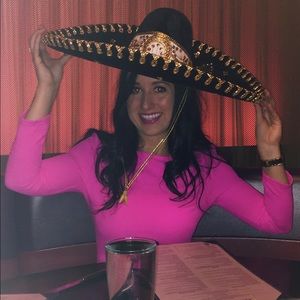 Tobi fitted mini dress - hot pink! - worn once