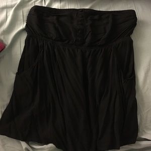 Strapless torrid top