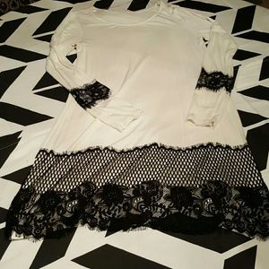 White and Black Tunic