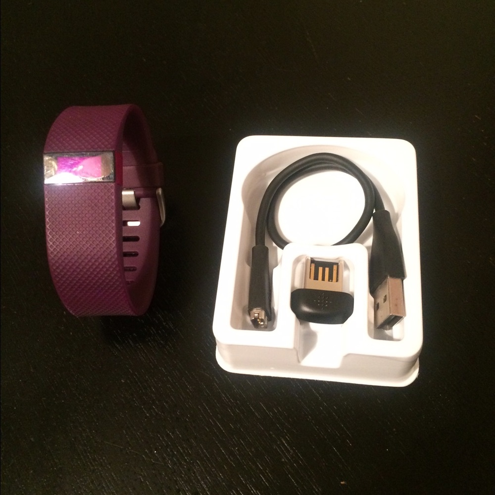 Small Purple Fitbit Charge HR