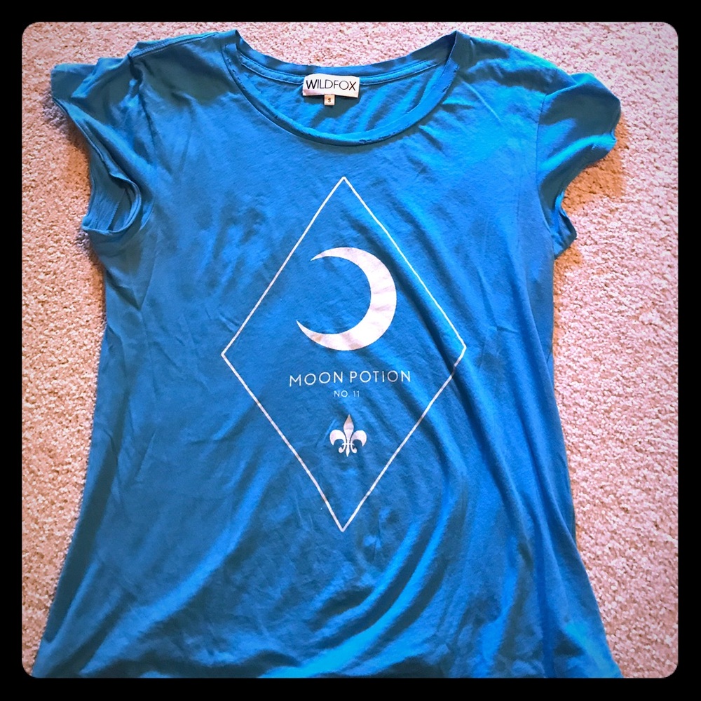 Wildfox tee "moon potion"