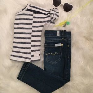 7 For All Mankind Set - Top and Jeans