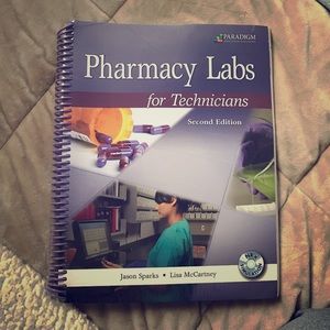 Pharmacy labs for tech book