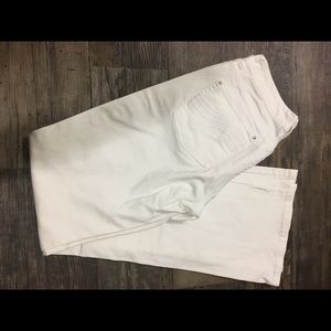 White House Black Market white jeans