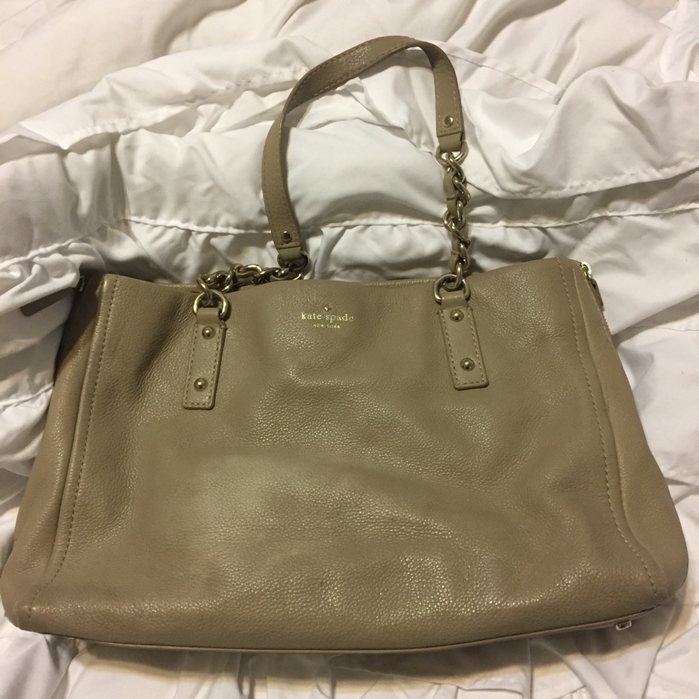 Kate Spade Taupe Tote