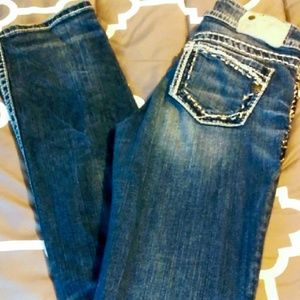 Silver jeans