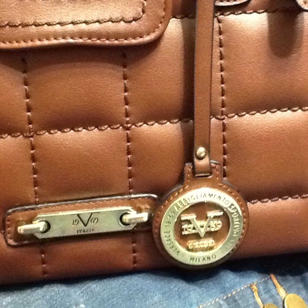 Versace quilted handbag, NWOT