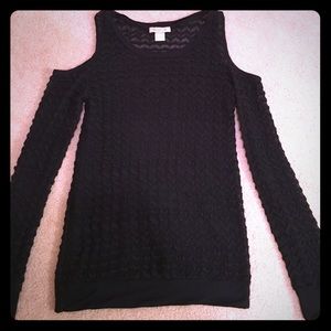 Cold Shoulder Sweater