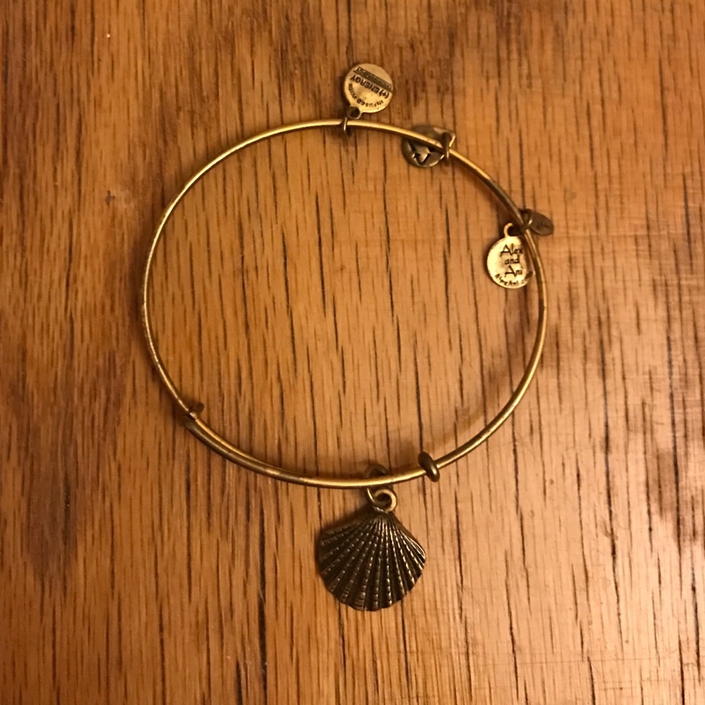 Alex and ani shell bracelet