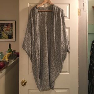 American Apparel Bouclé Shawl Cardigan