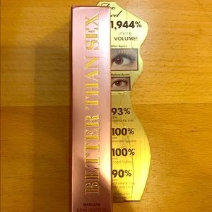 Too faced "Better than sex" mascara